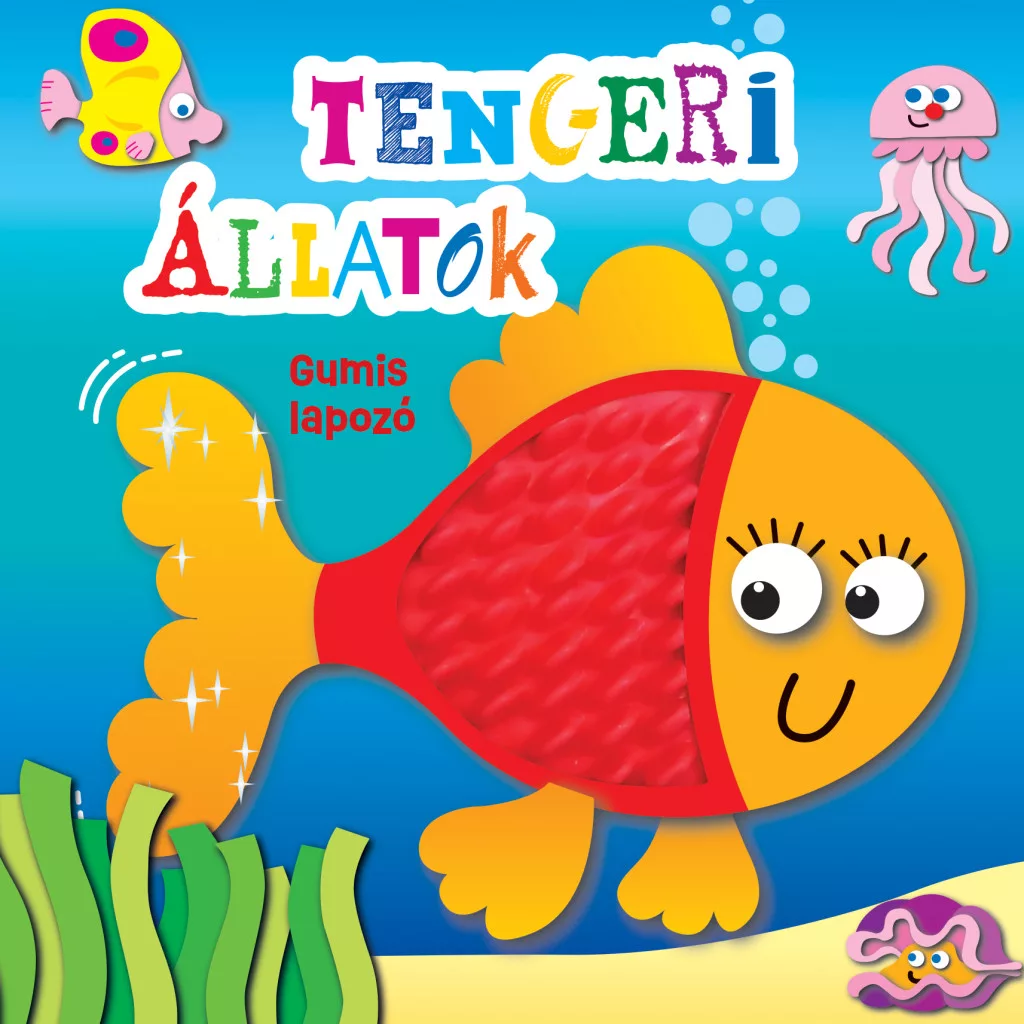 Gumis lapozó – Tengeri állatok